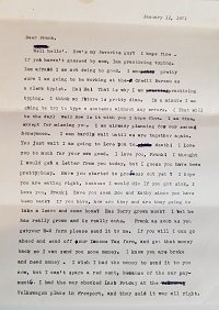 Typed Letter